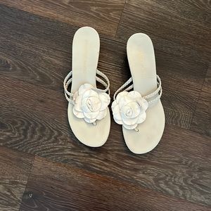 Franco Sarto flower sandal